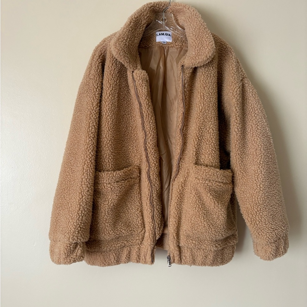 I.AM.GIA Camel Sherpa Jacket